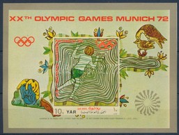 ** 1971 Müncheni Olimpia Blokk Mi 164 - Andere & Zonder Classificatie