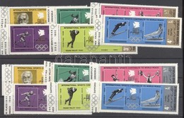 ** 1971 Nemzetközi Sportjátékok Arany és Ezüst ívszéli Sor Mi 1295-1306 - Other & Unclassified