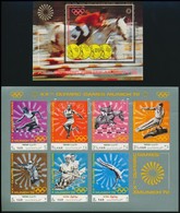** 1971 Nyári Olimpiai Játékok, München Kisív Mi 1471-1477 + Blokk Mi 176 - Other & Unclassified