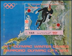 ** 1972 Téli Olimpia, Sapporo (II-III.) Kisív Mi 1250-1256 + 1258-1264 + Blokk 148 - Other & Unclassified