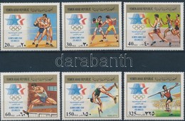 ** 1985 Los Angeles-i Olimpia Sor Mi 1807-1812 - Other & Unclassified