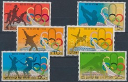 ** 1976 Nyári Olimpia Sor Mi 1508-1513 A - Sonstige & Ohne Zuordnung