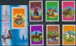 ** 1978 Előolimpiai Sportjátékok Sor Mi 1707-1712 + Blokk 47 - Other & Unclassified