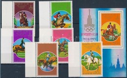 ** 1978 Nyári Olimpia, Moszkva Sor Mi 1707-1712 + Kisív 1707-1713 + Blokk 47 - Sonstige & Ohne Zuordnung