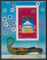 ** 1978 Téli Olimpia Vágott Blokk Mi 42 - Altri & Non Classificati