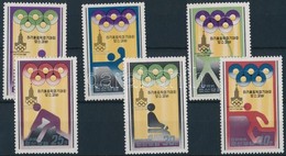 ** 1979 Nyári Olimpia Sor Mi 1890-1895 - Altri & Non Classificati