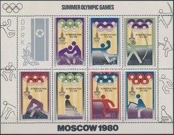 ** 1979 Nyári Olimpia Sor Mi 1890-1896 - Other & Unclassified