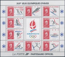 ** 1992 Téli Olimpia, Albertville Blokk Mi 12 - Other & Unclassified