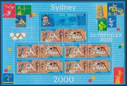 ** 2000 Nyári Olimpia, Sydney Kisív Mi 3481-3482 - Autres & Non Classés