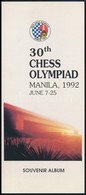 1992 Manilai Sakkolimpia Emléklap - Altri & Non Classificati