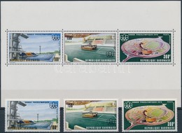 ** 1975 Előolimpia Sor Mi 569-571 + Blokk Mi 28 - Andere & Zonder Classificatie