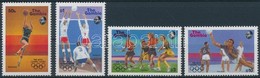 ** 1987 Nyári Olimpia, Szöul Sor Mi 706-709 + Blokk 38 - Andere & Zonder Classificatie