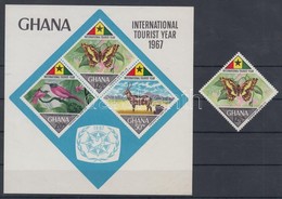 ** 1967 A Turizmus Nemzetközi éve Mi 327A + Blokk Mi 29 - Andere & Zonder Classificatie