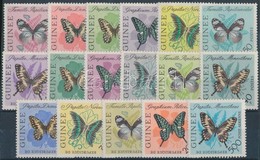 ** 1963 Forgalmi: Lepkék Sor Mi 183-199 - Other & Unclassified