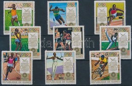 ** 1972 Nyári Olimpia Sor Mi 640-648 A - Sonstige & Ohne Zuordnung