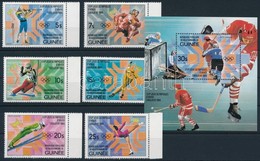 ** 1983 Téli Olimpia Mi 964-969 + Blokk Mi 71 - Andere & Zonder Classificatie