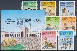 ** 1983 Olimpia Sor + Blokk Mi 690-696 + 252 - Altri & Non Classificati