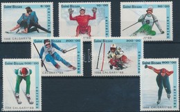 ** 1988 Téli Olimpia Sor Mi 927-933 - Andere & Zonder Classificatie