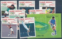 ** 1989 Barcelonai Olimpia Sor + Blokk Mi 1041-4047 + 277 - Andere & Zonder Classificatie