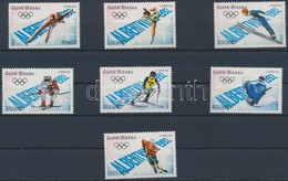 ** 1989 Olimpia, Albertville Sor Mi 1088-1094 - Andere & Zonder Classificatie