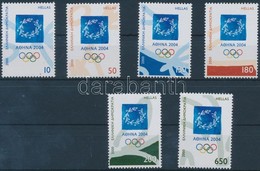 ** 2000 Nyári Olimpia, Athén (I.) Sor Mi 2046-2051 - Altri & Non Classificati