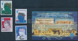 ** 2002 Nyári Olimpia, 2004 Sor Mi 2120-2123 + Blokk 21 - Sonstige & Ohne Zuordnung