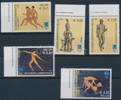 ** 2002 Nyári Olimpia, Athén ívszéli Sor Mi 2104-2108 - Sonstige & Ohne Zuordnung