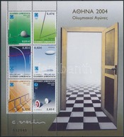 ** 2003 Nyári Olimpia, Athén Kisív Mi 2129-2134 - Andere & Zonder Classificatie