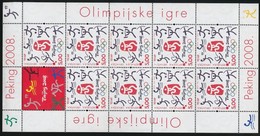 ** 2008 Nyári Olimpia, Peking Kisív Mi 839 - Sonstige & Ohne Zuordnung