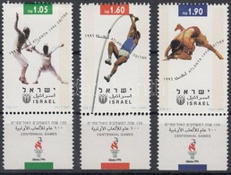 ** 1996 Nyári Olimpiai Játékok, Atlanta Tabos Sor Mi 1397-1399 - Autres & Non Classés