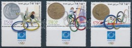 ** 2004 Nyári Olimpiai Játékok, Athén; Érmesek Tabos Sor Mi 1788-1790 - Andere & Zonder Classificatie