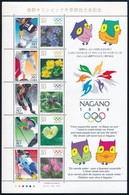 ** 1998 Téli Olimpia; Nagano Kisív Mi 2519-2528 - Andere & Zonder Classificatie