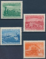 ** 1949 Vasút Sor Mi 583-586 - Other & Unclassified