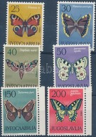 ** 1964 Lepkék Sor (közte ívszéli Bélyegek) Mi 1069-1074 - Andere & Zonder Classificatie