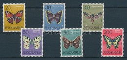 ** 1964 Lepkék Sor Mi 1069-1074 - Andere & Zonder Classificatie