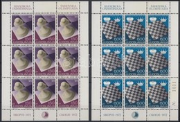 ** 1972 Sakk-olimpia Kisív Sor Mi 1472-1473 - Andere & Zonder Classificatie