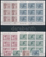 ** 1976 Nyári Olimpia, Montreal Sor + Kisívsor Mi 1656-1659 - Altri & Non Classificati