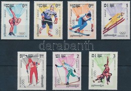 ** 1984 Szarajevói Olimpia Sor Mi 538-544 - Other & Unclassified