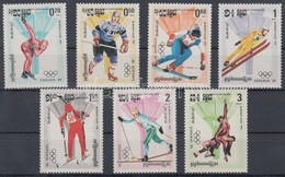 ** 1984 Téli Olimpia, Szarajevó Sor Mi 538-544 - Altri & Non Classificati