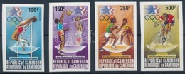 ** 1984 Nyári Olimpia Vágott Sor Mi 1036-1039 - Altri & Non Classificati