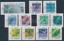 ** 1986-1988 Téli Olimpia Calgary 1 önálló érték + 3 Klf Sor - Altri & Non Classificati