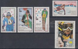 ** 1979 Téli Olimpia Sor Mi 714-718 - Sonstige & Ohne Zuordnung