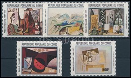 ** 1981 Picasso, Festmények Sor,
Picasso, Paintings Set
Mi 827-831 - Autres & Non Classés