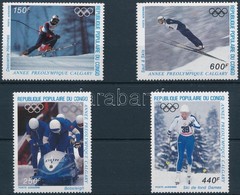 ** 1986 Téli Olimpia Sor Mi 1056-1059 - Sonstige & Ohne Zuordnung