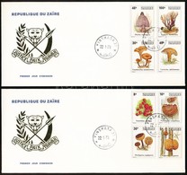 1979 Gomba Sor Mi 597-604 2 Db FDC-n - Altri & Non Classificati