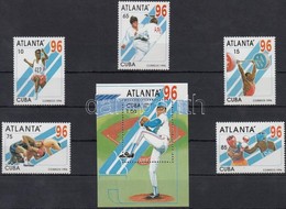 ** 1996 Nyári Olimpia Sor Mi 3899-3903 + Blokk 142 - Other & Unclassified