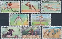 ** 1972 Nyári Olimpia, München Sor Mi 543-550 - Sonstige & Ohne Zuordnung