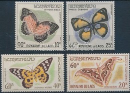 ** 1965 Lepkék Sor Mi 151-154 - Autres & Non Classés