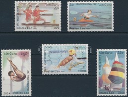 ** 1991 Nyári Olimpia: Barcelona Sor Mi 1245-1249 - Other & Unclassified