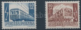 ** 1954 Vasút Sor Mi 837-838 - Altri & Non Classificati